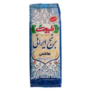 برنج ایرانی هاشمی طبیعت 900 گرمی