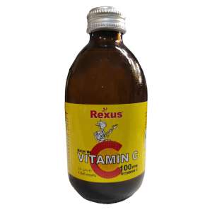 نوشیدنی ویتامین سی شیشه رکسوس 240میل