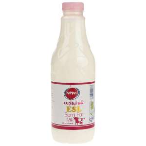 شیر نیم چرب بطری رامک 946میل