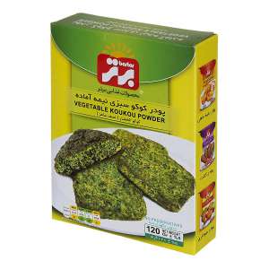 پودر کوکو سبزی نیمه آماده برتر 120گرمی